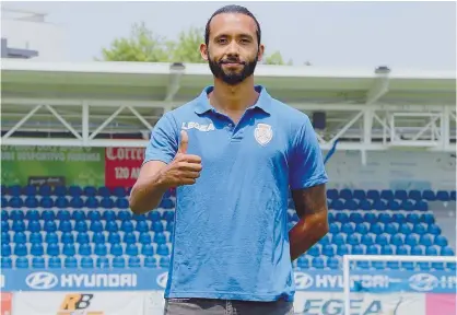  ??  ?? Bruno Nascimento foi campeão em Portugal, pelo Estoril, e na Alemanha, pelo Colónia