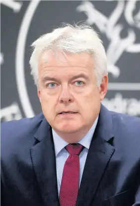  ?? Chris Fairweathe­r/Huw Evans Agency ?? > Wales First Minister Carwyn Jones will not be attending Carl Sergeant’s funeral