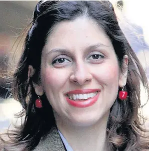  ??  ?? > Nazanin Zaghari-Ratcliffe has lost the final stage of her appeal against her Iranian jail sentence