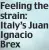  ?? ?? Feeling the strain: Italy’s Juan Ignacio Brex