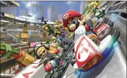  ?? COURTESY OF NINTENDO ?? Mario Kart 8 Deluxe is a Nintendo Switch video game.