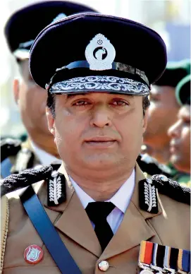  ??  ?? Inspector-General of Police Pujith Jayasundar­a