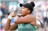  ?? AFP/VNA Photo ?? UP FOR THE CUP: Naomi Osaka will compete in the BJK Cup today.