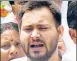  ??  ?? Tejashwi Yadav