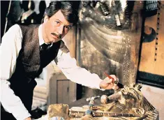  ??  ?? Man of mystery: Robin Ellis as Howard Carter in The Curse of King Tut’s Tomb (1980)