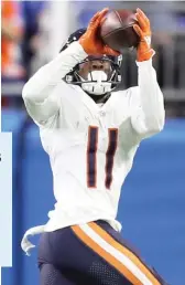  ?? GETTY IMAGES ?? The Bears have a dependable receiver in Darnell Mooney, but he isn’t enough.