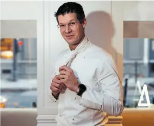  ?? | PHOTO : ALEXANDRE MARTIN, OUEST-FRANCE ?? Cyril Choisne, chef du restaurant parisien Éclipses.