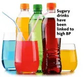  ?? ?? Sugary drinks have been linked to high BP