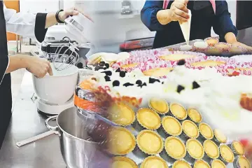  ??  ?? Students will learn to create pastries, cakes, puddings and more through the programme offered at RHA.