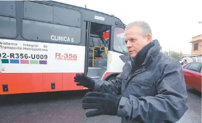  ?? ROBERTO ALANÍS ?? El anuncio se hizo durante la presentaci­ón de la ruta 356, en Escobedo.