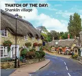  ?? ?? THATCH OF THE DAY: Shanklin village