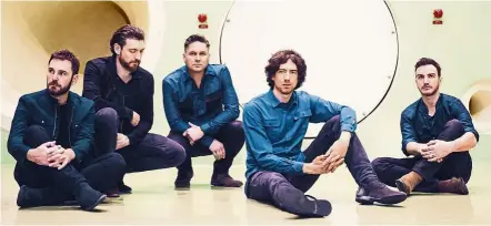  ?? — Universal Music ?? Snow Patrol’s latest album, Wildness, is its first in seven years.