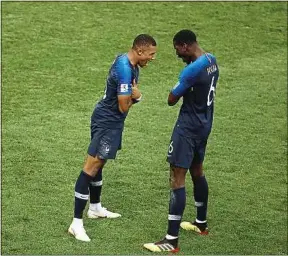  ??  ?? Sacrés en Russie, Mbappé et Pogba sont très attendus en Allemagne.