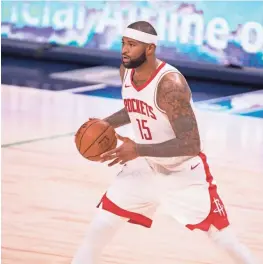  ?? JEROME MIRON-USA TODAY SPORTS ?? Houston Rockets center Demarcus Cousins in action.