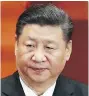  ??  ?? Xi Jinping