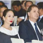  ??  ?? Italian Ambassador Massimo Roscigno and wife Agnes.