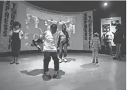  ?? ARIEL COBBERT, THE COMMERICAL APPEAL ?? A group of children partake in a dancing game at the Stax Museum of American Soul Music on Oct. 20, 2018.