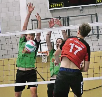  ?? RP-FOTO: STADE ?? Volleyball-Verbandsli­gist SV Bedburg-Hau befindet sich im Abstiegska­mpf.