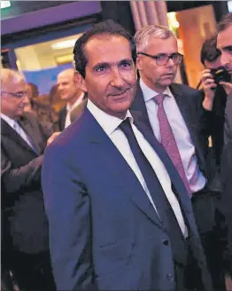  ?? AFP / MARTIN BUREAU ?? El magnate francés Patrick Drahi, en una imagen de archivo.