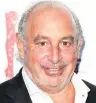  ??  ?? Sir Philip Green has been named by Lord Hain as the businessma­n behind an injunction against the Daily Telegraph