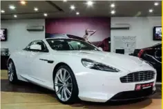  ??  ?? MODEL: Aston Martin Virage YEAr: 2011 MILEAGE: 5,000km PrICE: ` 2 crore 30 lakh CUrrENT PrICE AS NEW: ` 4 crore 40 lakh