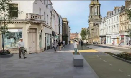  ?? ?? South Ayrshire Council, Ayrshire Roads Alliance and Sustrans plan significan­t town centre developmen­t