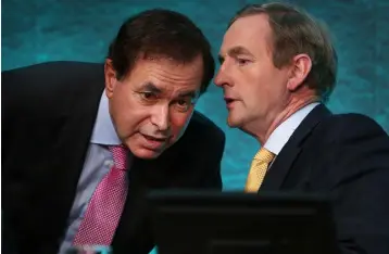  ??  ?? ATTACK: Alan Shatter claims that Enda Kenny has a casual relationsh­ip with the truth