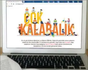  ??  ?? Eğitim Bilişim Ağı’na (EBA) girmek isteyen öğretmen ve öğrenciler “çok kalabalık” uyarısı ile karşılaşıy­or.