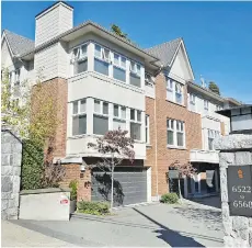  ??  ?? This townhome at 6538 Arbutus Street sold for $1.5 million in one week. The four-bedroom home, top right, is roomy, with almost 1,900 square feet of living space. It also features, bottom right, a patio and is within walking distance of Kerrisdale...