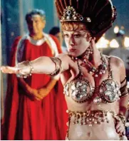  ??  ?? Star: Helen Mirren as Caesonia in Caligula