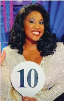  ??  ?? Perfect 10: Motsi on Strictly