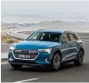  ?? Bild: Audi ?? Ungefär 30 mils räckvidd lovar Audi att den nya, enklare versionen av elbilen E-tron ska ha.