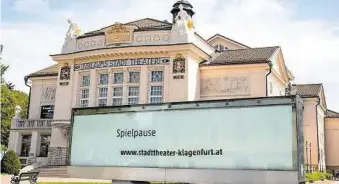  ?? WEIXX ?? Das Stadttheat­er verlängert die Spielpause und öffnet voraussich­tlich wieder am 8. April