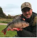  ??  ?? Scott Hamilton had a new 3lb 12oz pb.