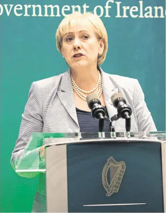  ?? PHOTO: GARETH CHANEY ?? Changes: Business, Minister Heather Humphreys at a briefing as part of Budget 2019 in Government Buildings yesterday.