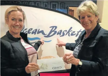  ??  ?? BIG WIN: Lindy Wright, left, and Shirley Heny won the ladies’ better ball Stableford competitio­n last Tuesday with a massive 51 points.