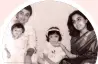  ??  ?? PRECIOUS MOMENTS (Clockwise) Rishi Kapoor’s firstborn, Riddhima, with her parents and brother as a kid, during her wedding and after the demise of her father