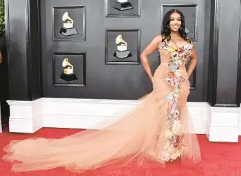  ?? JORDAN STRAUSS/INVISION 2022 ?? Singer-songwriter SZA has embarked on an arena tour in support of her recent album,“SOS.”