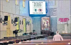  ?? SATISH BATE/HT PHOTO ?? Mahim Church emitted a total of 44 metric tonnes of carbon dioxide equivalent (tco2eq) emissions in 2021, as per an analysis by environmen­tal engineer.