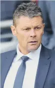  ??  ?? Birmingham boss Steve Cotterill.