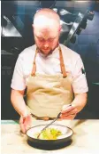  ?? MIA STAINSBY ?? Bobby Milheron is the head chef at West restaurant.