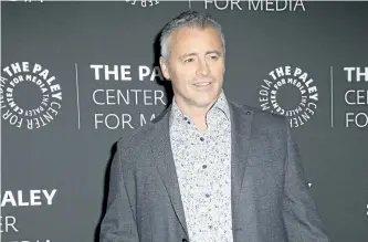  ?? THE ASSOCIATED PRESS FILES ?? Matt LeBlanc arrives at a premiere for the final season of Episodes at The Paley Center for Media in Beverly Hills, Calif. Stephen Mangan, who portrays Sean Lincoln on the show, says its real strength is the writing.