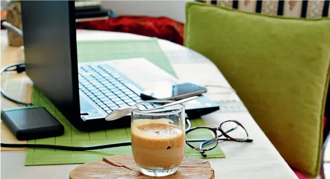  ??  ?? If you can, use a small space that’s easy to heat on its own. Move your desk to a position that gets good natural light.