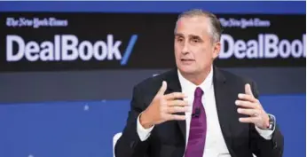  ?? MIKE COHEN/THE NEW YORK TIMES FILE PHOTO ?? Intel CEO Brian Krzanich will speak at CES in Las Vegas this week, and may face questions regarding chip security.