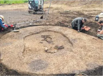  ?? FOTO: PAUL HAUG ?? Viele Gräber liegen übereinand­er