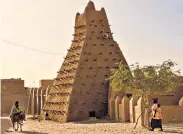  ??  ?? The Sankoré madrasa in Timbuktu, Mali, one of three ancient seats of learning in the west African city