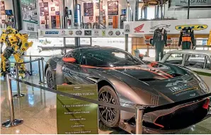  ??  ?? Highlands’ Aston Martin Vulcan ride is a pretty exclusive experience.
