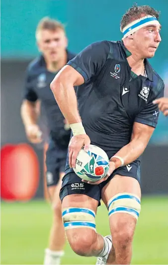  ?? Getty. ?? In safe hands: Jamie Ritchie gave a five-star show against Samoa.