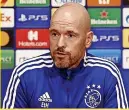  ?? ?? HINT Ten Hag could fancy a challenge