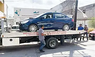  ?? ?? ▮ Ante el desinterés de indriver por llegar a un arreglo con el Ayuntamien­to se van a reanudar los operativos para retirar de circulació­n autos que trabajan de manera ilegal para esa plataforma.